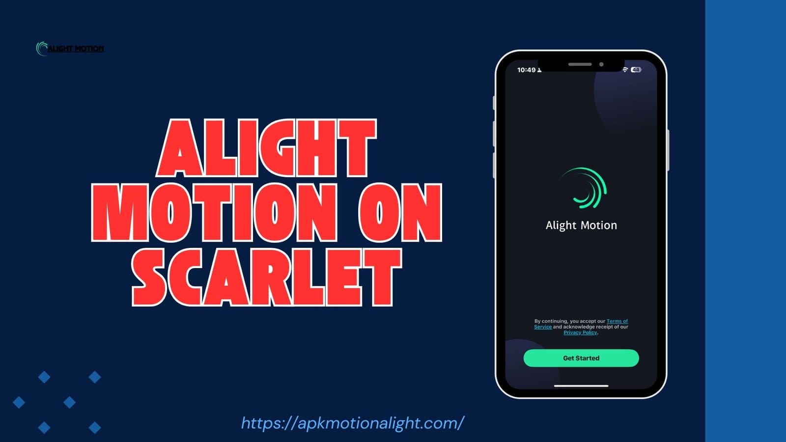 Alight Motion on Scarlet